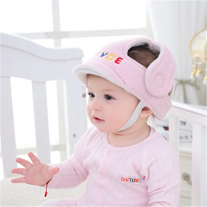 

New 1PC Adjustable Baby Safety Learn to Walk Cap Anti-collision Protective Hat Safety Helmet Soft Comfortable Head Security Cap