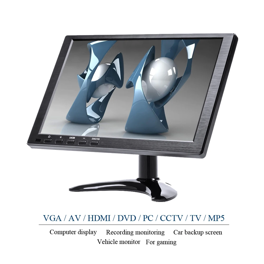 Podofo 10 1 "FHD подголовник автомобиля монитор TFT Цифровая Экран HDMI/VGA/AV/USB/SD тонкий УФ