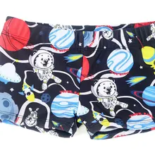 Новинка года, Летние Стильные Детские купальники плавки с рисунком для мальчиков одежда для плавания короткая пляжная одежда для мальчиков, штаны для детей от 4 до 10 лет