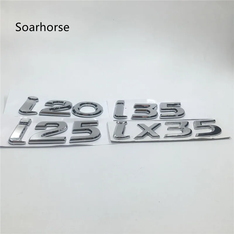 Soarhorse для Hyundai i20 i25 i35 ix35 эмблема хвостовая часть Наклейка ABS хром задний логотип багажник надпись табличка Авто Стайлинг Soarhorse для Hyundai i20 i25 i35 ix35 эмблема хвостовая часть Наклейка ABS хром задний логотип багажник надпись табличка Авто Стайлинг