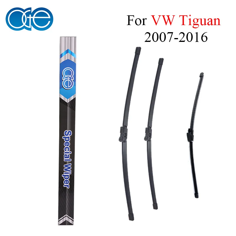 

Oge Front & Rear Wiper Blade For VW Volkswagen Tiguan 2007 2008 2009 2010 2011 2012 2013 2014 2015 2016 Rubber Car Accessories