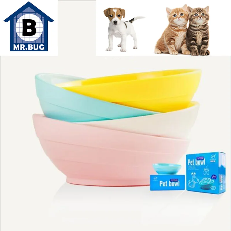 Mr. Bug Pet Dog Supplies Dogs Cats Feeder Dog Food and Water Drinking