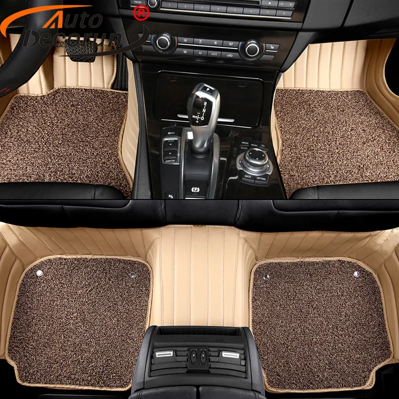 Autodecorun Custom Fit Pvc Leather Car Floor Mats For Lincoln Mkx