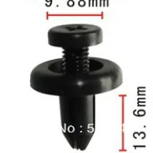 Подходит в 7 мм отверстие крепежные зажимы переднее крыло push-type футляр для ретейнера для toyota 3.5RL седан 91502-SZ3-003 1996-ON