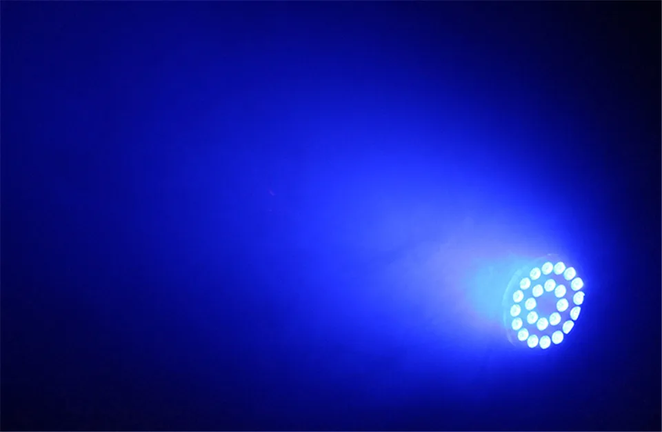 24x18 Вт RGBWA + UV 6in1 DMX светодиодный Par de Lujo los dere dj iluminacion rgbwa uv llevo luz la igualdad DJ dmx luz|par led|led