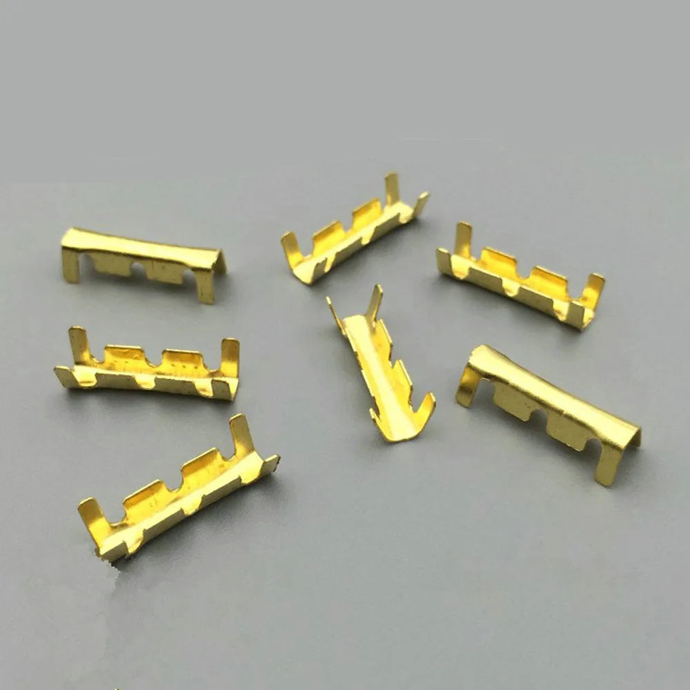 

50pcs/100pcs 453 U-shaped terminal tab cold inserts connectors cold terminal small teeth fascia terminal,0.3-1.5mm2