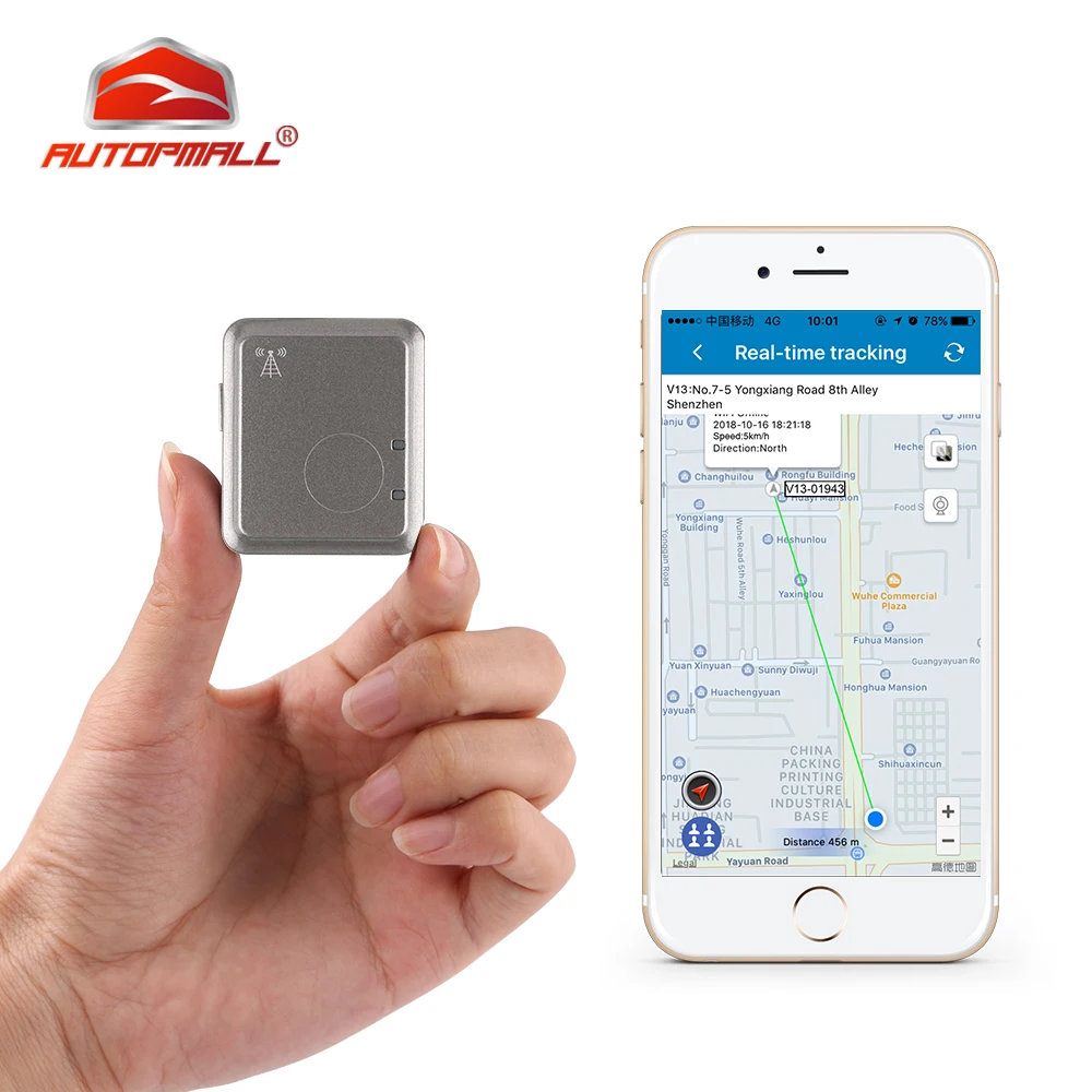 Baratos Sistema de alarma de puerta inteligente GSM Tracker seguridad del hogar LBS RF V13 dispositivo de seguimiento en tiempo Real Monitor de voz alerta vibratoria aplicación Web gratuita