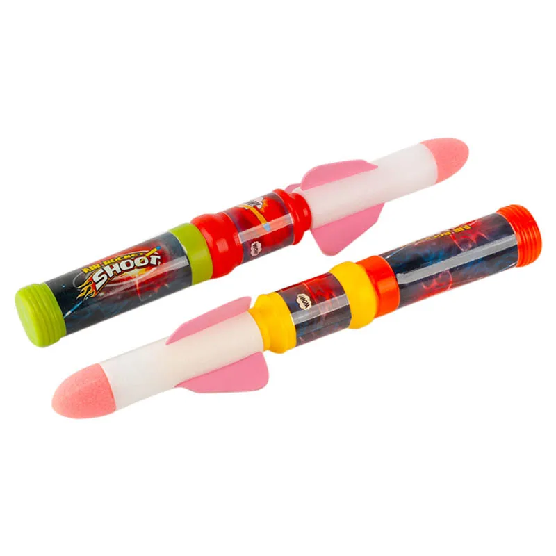 

Kid Toy EVA Rocket LED Light Hand Pump Foam Outdoor Game for Children AN88