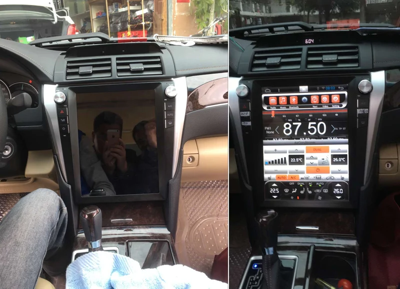 toyota camry 2012 2013 2014 2015 android gps car radio 12inch  (11)