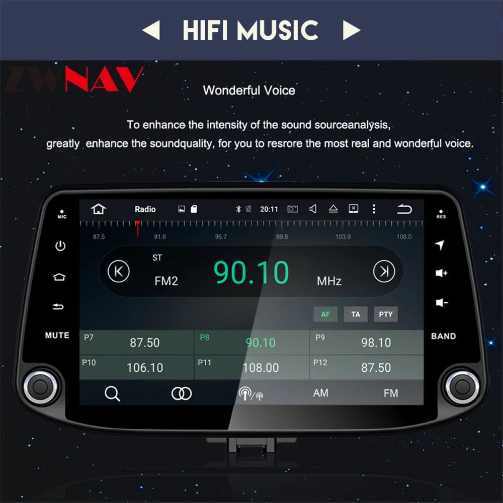 Cheap top quality 4G+32G Octa 8 core android 8.0 car dvd for Hyundai i30/I30 2016 2017 multimedia car radio gps navigation 3