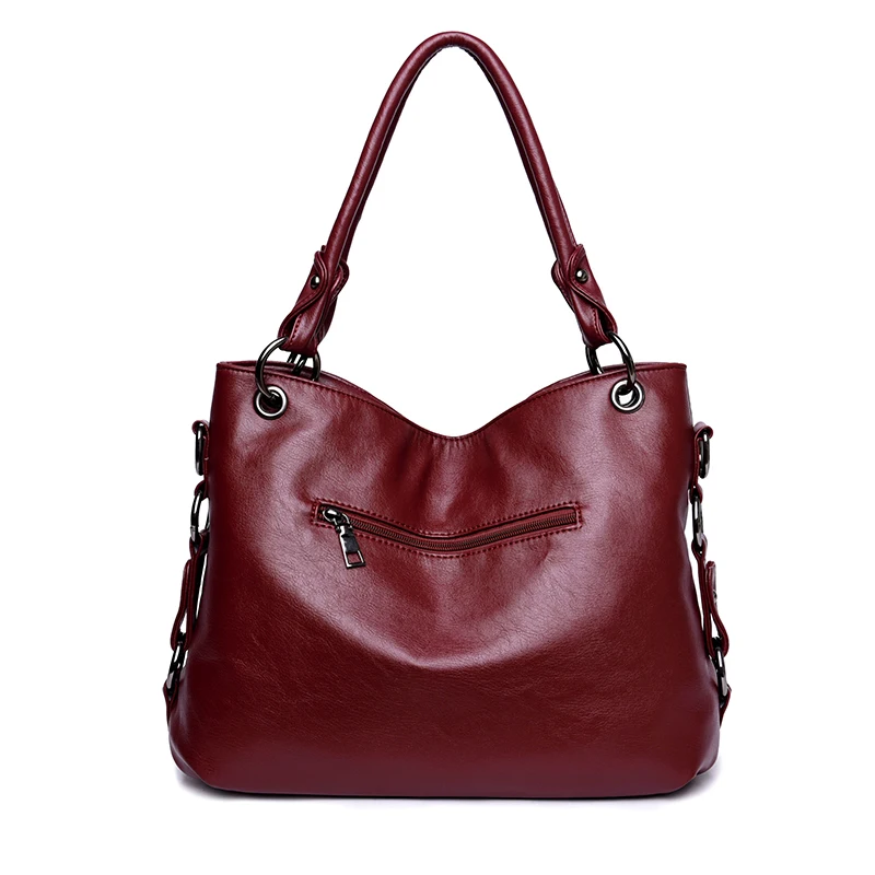 Fashion 2018 Tassel Women Handbags Designer Shoulder Bag High Quality PU Leather Bags Women Chain Ladies Hand Bag Tote Sac