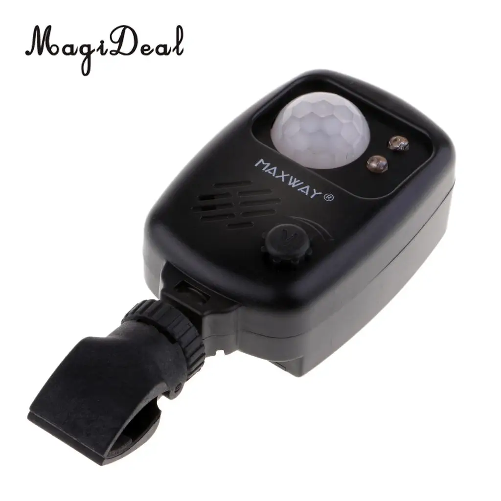 Fishing Infrared Sensor Alarm Wireless Motion Detector Sound Alarm for Day and Night Time Fishing Camping Hunting