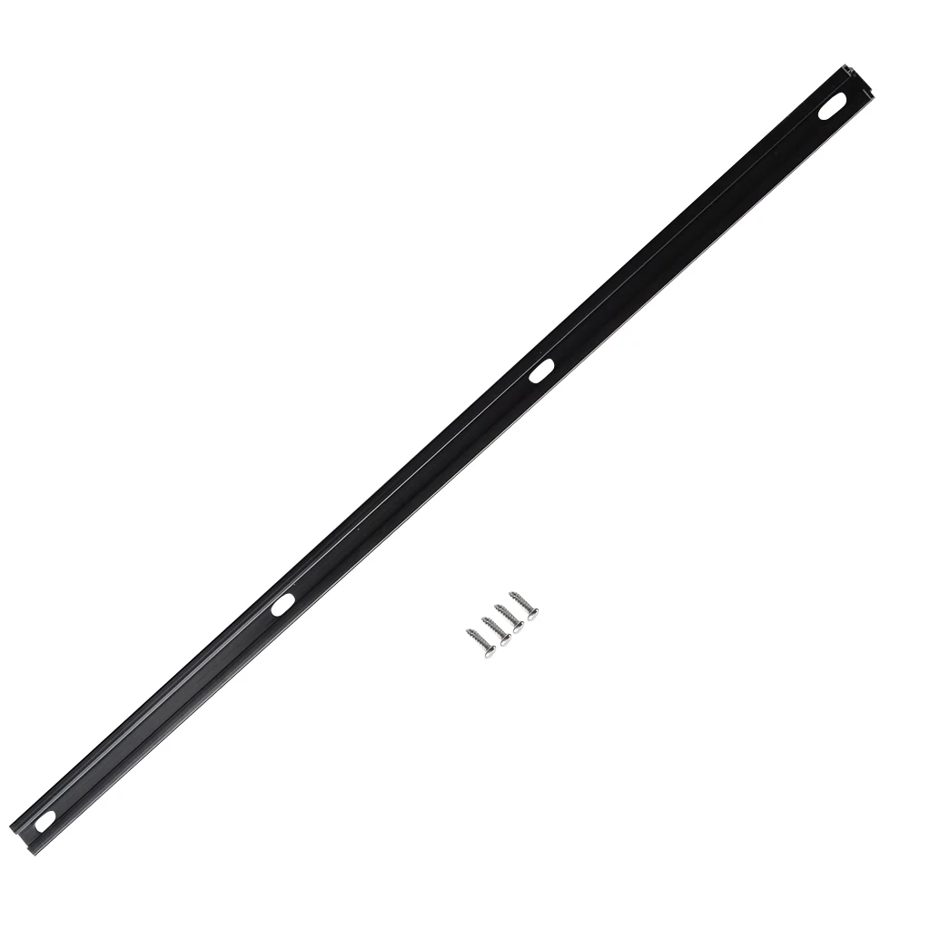 Aluminum Kayak Canoe Rail Mount Base Bracket for Marine Dinghy Inflatable Boat Fishing Rod Holder with 4 Screws Replacement