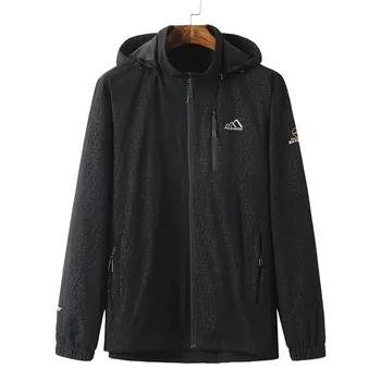 

New High Quality Big Size 8xl 7xl 6xl 5xl Plus Size Trend Of Students Polyester Jacket Men Parka Spring And Autumn Casual Coat
