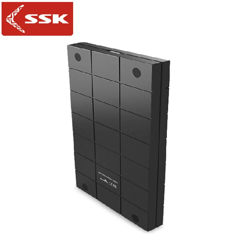Ssk новый дизайн Sata usb3.0 жесткий диск 2 5 дюйма HDD/SSD Внешний чехол/корпус с поддержкой