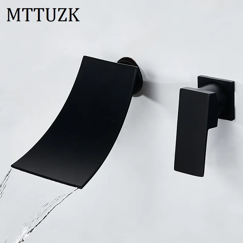 صنبور حوض استحمام كروم/أسود النحاس جدار جبل شلال الحمام صنبور كبيرة مربع صنبور واحدة ليفر الغرور بالوعة خلاط مياه الحنفية صنبور حوض استحمام كروم/أسود النحاس جدار جبل شلال الحمام صنبور كبيرة مربع صنبور واحدة ليفر الغرور بالوعة خلاط مياه الحنفية