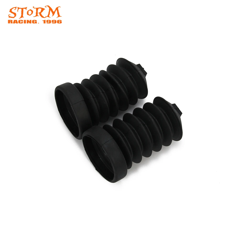 Rear Rubber Shock Absorber Fork Cover Gator Boot For Harley Touring