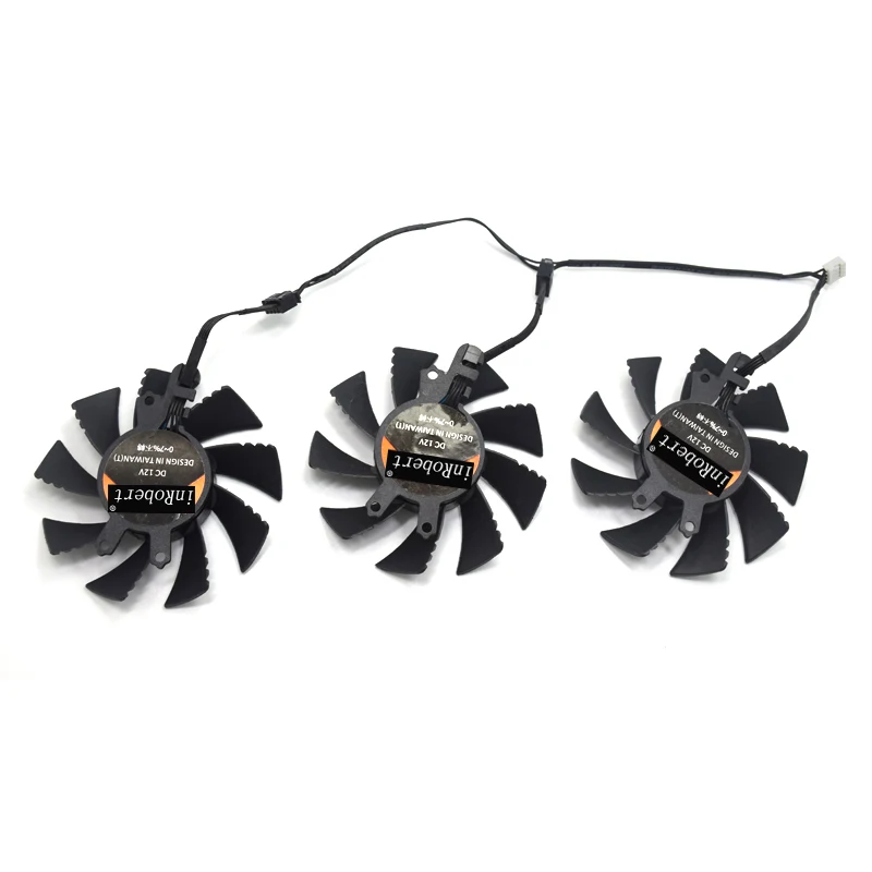  75mm iGame GTX 1060 6 gb Kühler fan 4pin Ersetzen für Bunte iGame GeForce GTX 1070Ti GTX 1080 GTX 1
