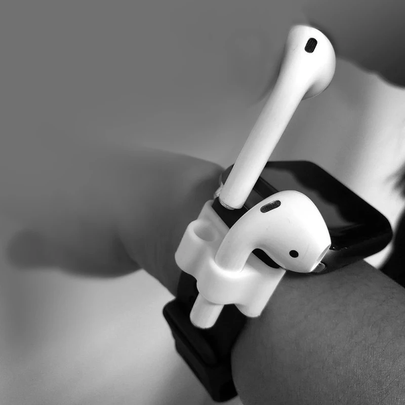 For Airpods Accessries Silicone Earphone Case For Airpods Mini Portable Wireless Earpods Covers For Air Pods Black Whit (2)