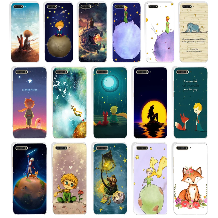 

181WE Lovely the Little Prince fox On Mint Soft Silicone Tpu Cover Case for huawei Honor 7a pro 7x 7c Nova 2i 3 3i p smare