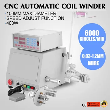 

New Computer CNC Automatic Coil Winder Winding Machine for 0.03-1.2mm wire