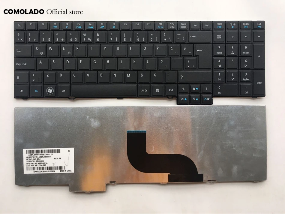 TR Турецкая клавиатура для ACER TM5760 8573 TM6495T 7750 5760 6595 6495 TravelMate 5760G 5760Z 5760ZG Раскладка |