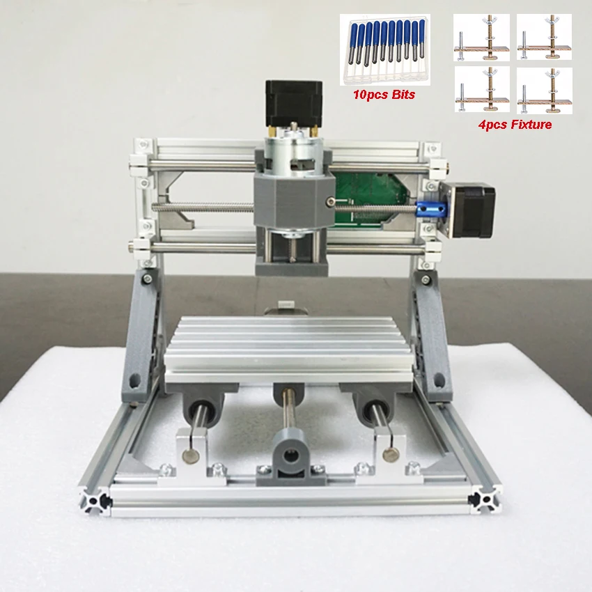 CNC Древесины Rounter 1610 GRBL Управления DIY Мини ЧПУ Гравировальный Станок Рабочая Зона