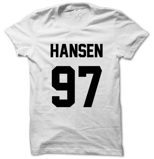 Hansen Shirt HANSEN 97 T-shirt Harmony 5 Print on Fron Back side Unisex T-Shirt T1834 | Женская одежда