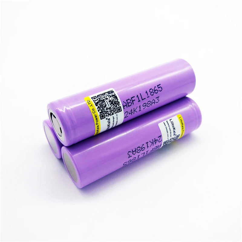 Liitokala lii-F1L 3,6 V 18650 INR18650 F1L 3000 mah 3350 mAh 3400 mah 4,2 V Отключаемая перезаряжаемая батарея