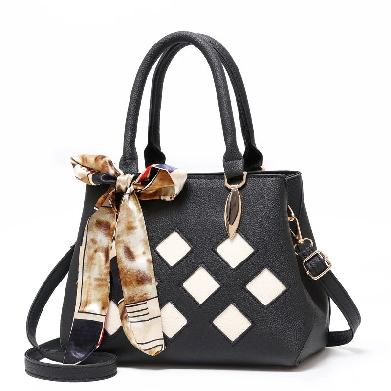

WERAIMJX Cheap PU Leather Torebki Damskie Women's Bag Famous Mother's Ribbons Shoulder Bag Malas de Senhora Crossbody Bags MJ173