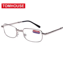 Складные очки для чтения Для женщин Для мужчин с корпус металлический каркас складной дальнозоркости очки, мужские и женские+ 1,0+ 1,5+ 2,0+ 3,5+ 4,0