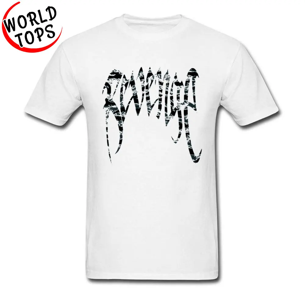 Футболки с буквенным принтом металлическая лента рок музыка мужские готические