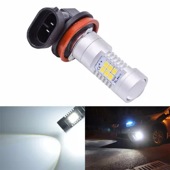 

1pcs H8 H11 LED Fog Light Replacement 6500K White Led Car Driving Driving Running Lights with Canbus Decoder Error Free