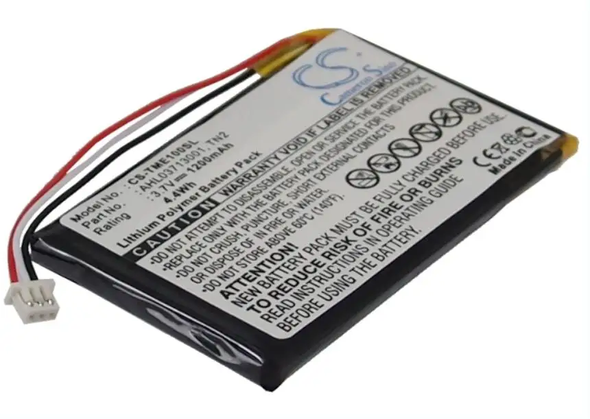 Аккумулятор Cameron Sino 1200 мАч для TOMTOM AVN4430 Eclipse TNS410 AHL03713001 TN2|Аккумуляторы мобильных