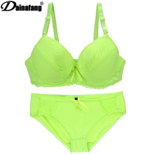Soutien-gorge Push Up en dentelle pour femmes, ensemble noir, sous-vêtements, Lingerie Sexy, 6 couleurs