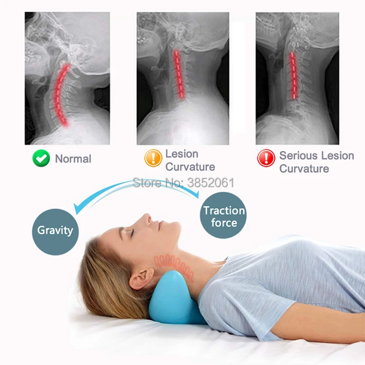 Продукт, массажная подушка с-Рест, массажер для облегчения боли в шее, расслабляющая подушка для шеи и плеч