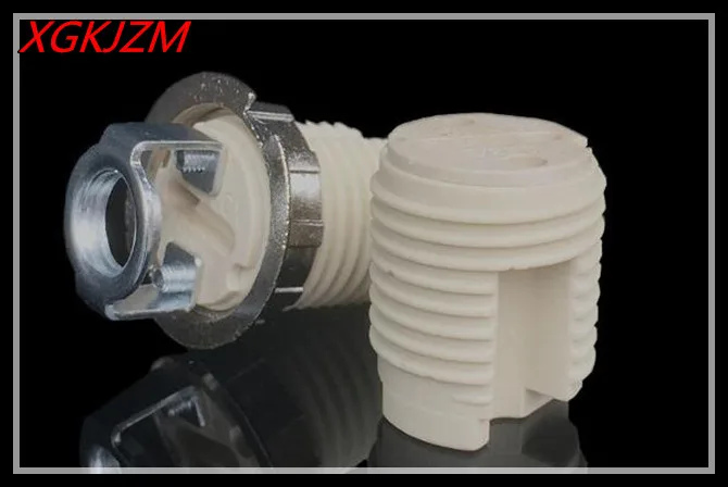 

XGKJZM G9 Lamp Beads Lampholders G9 LED Crystal Lamp Holders halogen Base Socket Ceramic G9 lamp holder M10 bracket lamp socket