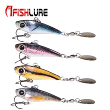 3D Print Lead Fish with Spoon Sequines 50mm 18g Fishing Jig Artificial Lead Fish Metal Plate Lure Bait Metal Vibe lure Metal Jig antioxidants as metal mitigator in fish