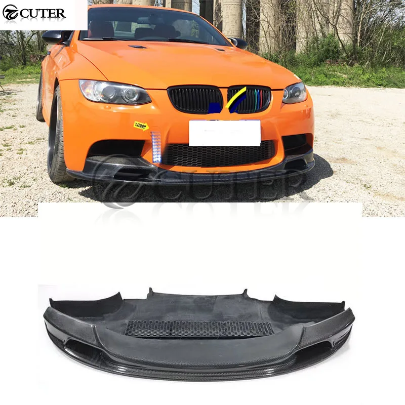 

E92 E93 M3 GTS-V carbon fiber front bumper lip Spoiler for BMW E92 E93 M3 body kit 05-13