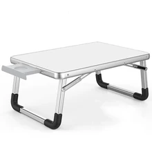 новинка 2018 года столик на кровать складной столик столик для ноутбука раскладной стол складной металлический столик трансформер стол для ноутбука
