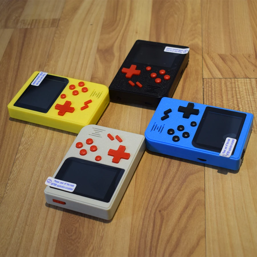 

2018 new Retro classic mini Handheld Game Console 2.4 inch color screen 129 classic games built-in AV Out Gaming Machine 800mAh
