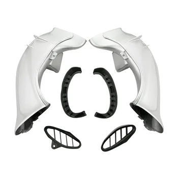 

ABS Plastic Ram Air Intake Tube Duct For Yamaha YZF R1 2004 2005 2006 YZF-R1 Silver