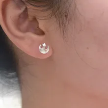 1 пара новые винтажные Rebel Alliance Звездные войны Серьги Серебряные украшения лучший подарок для женщин мужчин Прямая поставка