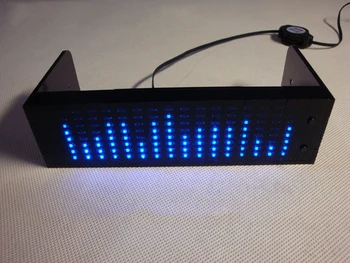 

NEW 1PC computer CD driver bit LED Music spectrum Level light SCM DIY electronic production kit AS1608 black ghost castle Diy ki