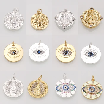 

charms for jewelry making Charm CZ gold steel Star Cross Pendants Fashion Jewelry Making DIY Necklace bracelet Accessaries lots