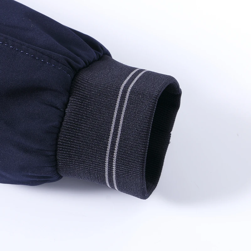 Спортивное пальто для мужчин Новая бейсбольная куртка с воротником двухслойная ткань ветровка карман на молнии ветрозащитные куртки для гольфа для боулинга