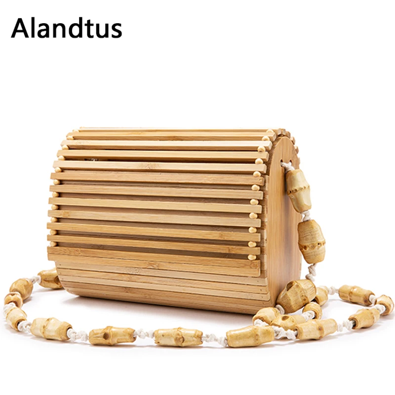 

Bamboo Bag Designer Fashion Small Crossbody Bags For Women Shoulder Bags 2019 Flap Beach Ladies Messenger Bag Bolsa Feminina