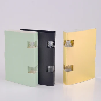 

1000Pieces/Lot 3ML Glass Perfume Bottle For Trial Pack Empty Customizable Cosmetic Case With Paper Card