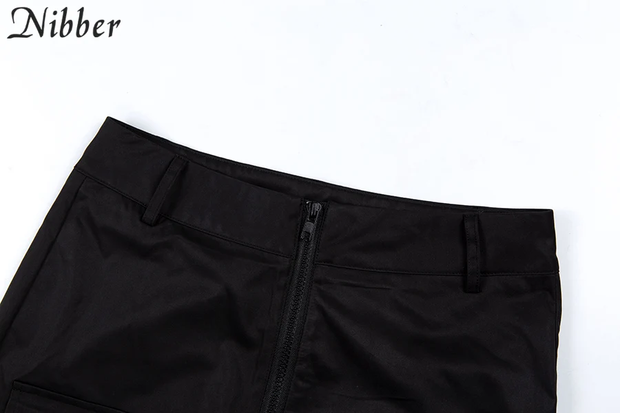 Nibber autumn new black Cargo pants women Casual pantalon femme2019hot wild Slim high street Active Wear punk ladies pants mujer Nibber autumn new black Cargo pants women Casual pantalon femme2019hot wild Slim high street Active Wear punk ladies pants mujer