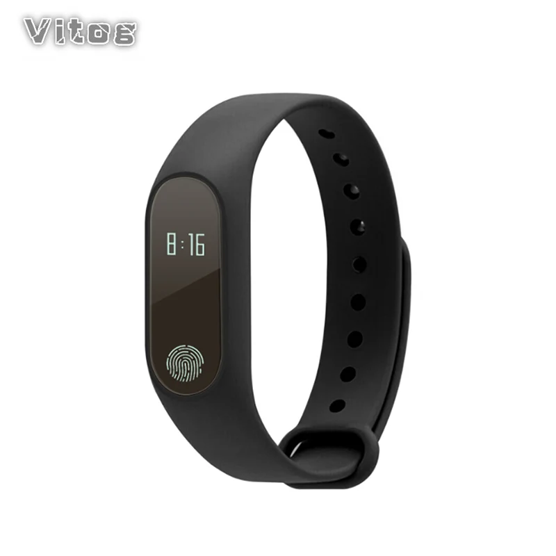 

Smart Bracelet Brand M2 Heart Rate Monitor Pedometer Smart band Waterproof Bluetooth Smart Wristband For iOS Android